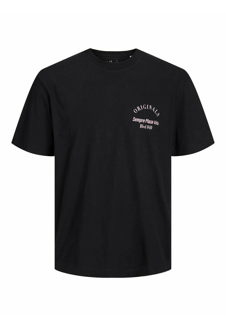 Jack & Jones Camiseta Estampada - Black 7 Jack & Jones Camiseta Estampada - Black - Imagen 7