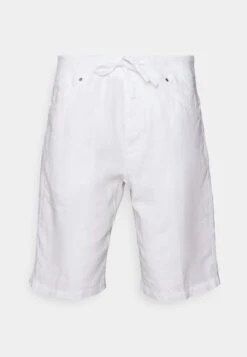120% Lino Bermuda - Shorts - White -Blends Moda Tienda 53ee4f03dff6423aac1cf023a2dce8fa