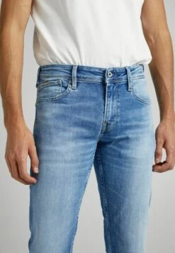 Pepe Jeans Finsbury - Vaqueros Slim Fit - Denim -Blends Moda Tienda 53fafd4f207640ab9e1ebae2d0c60f9c