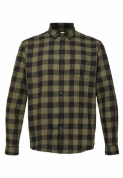 Edc By Esprit Regular Fit - Camisa - Khaki Green -Blends Moda Tienda 544728810eca48428bdf81650604312c