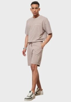 Standard Fit- Pantalones Deportivos - Brown Melange -Blends Moda Tienda 55a20dda66bc46efa0e87536b68ac0a3