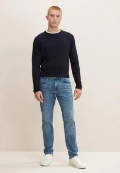 Tom Tailor Josh - Vaqueros Rectos -Blue Denim