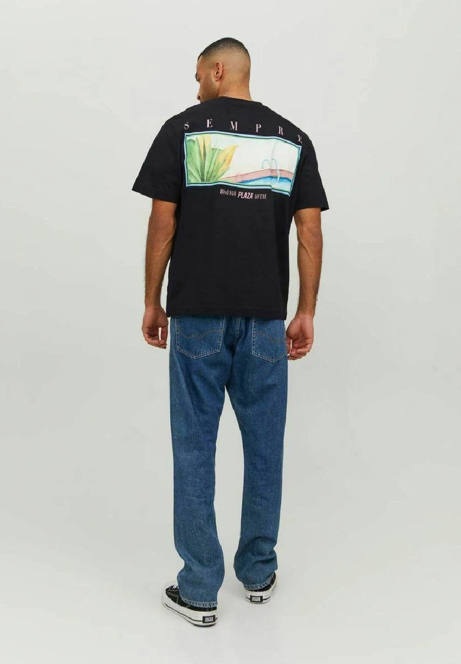 Jack & Jones Camiseta Estampada - Black 1 Jack & Jones Camiseta Estampada - Black