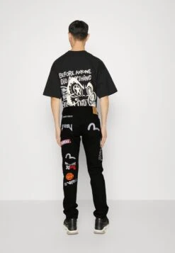 Evisu Kamon & Seagull- Vaqueros Slim Fit - Indigo