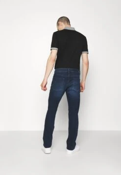 7 For All Mankind Slimmy Luxe Performance - Vaqueros Rectos - Dark Blue -Blends Moda Tienda 58f1678dc7474268aa491120dde7f578