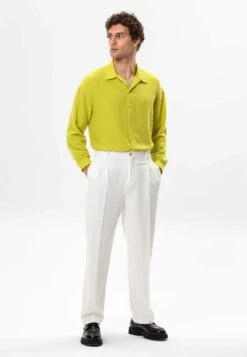 Camisa - Light Yellow -Blends Moda Tienda 58fef7cccd7f4ef3a1095cc67c8f2ec4