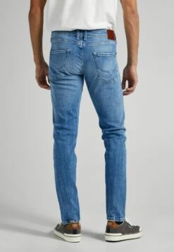 Pepe Jeans Finsbury - Vaqueros Slim Fit - Denim -Blends Moda Tienda 5aab72c7c1284877a57dd1c3fdae9719