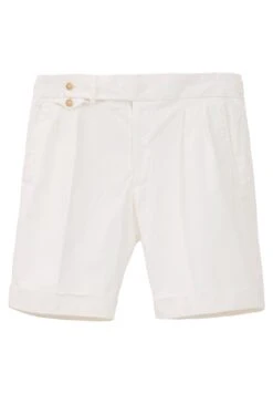 Tiro Alto Cintura Desplazada - Shorts - Blanco -Blends Moda Tienda 5b0e7d8f42c6467ba5f56d2bf4517d84
