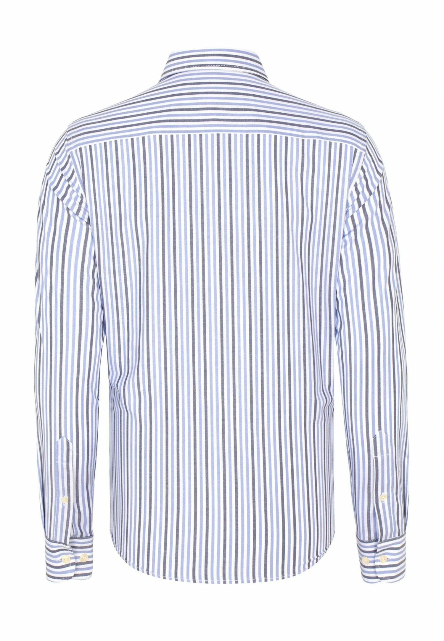 Oxford- Camisa - Blue Grey Stripped 8 Oxford- Camisa - Blue Grey Stripped - Imagen 8