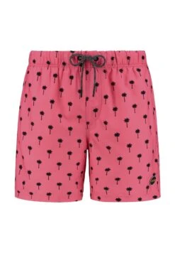 Shiwi Scratched Palm - Bañador - Fluo Red -Blends Moda Tienda 5cc4dcd90c20454b9d9079269e99a010