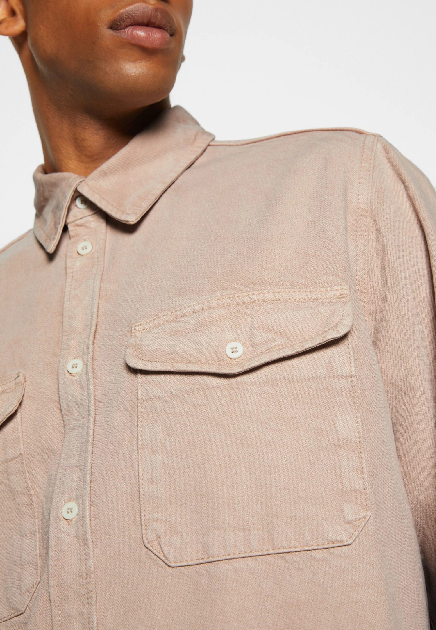 Selected Homme Loose Shirt - Camisa - Fawn 7 Selected Homme Loose Shirt - Camisa - Fawn - Imagen 7