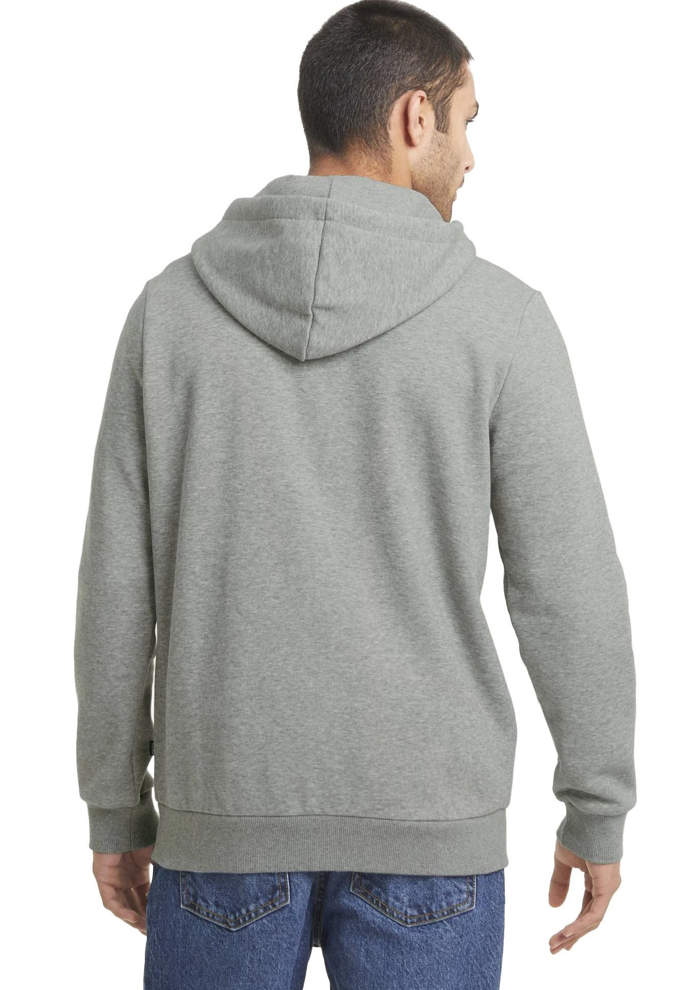Puma Big Logo Hoodie - Sudadera Con Cremallera - Medium Gray Heather 6 Puma Big Logo Hoodie - Sudadera Con Cremallera - Medium Gray Heather - Imagen 6