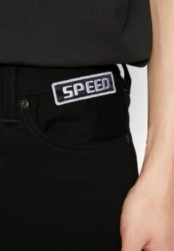 Evisu Kamon & Seagull- Vaqueros Slim Fit - Indigo -Blends Moda Tienda 600cdeddb6d2441e97e20ca76d9ebf6b