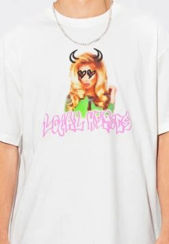 Local Heroes Love Bomb - Camiseta Estampada - White -Blends Moda Tienda 6180e49455824590a406cc1b965a3f5e