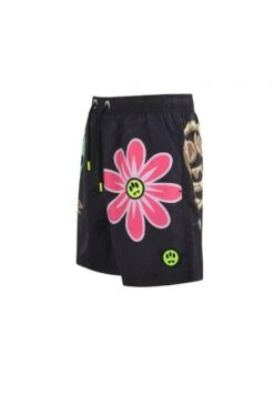BARROW Floral Print - Bañador - Nero -Blends Moda Tienda 62bf2ccbd4984c38b8938a84a350ad73
