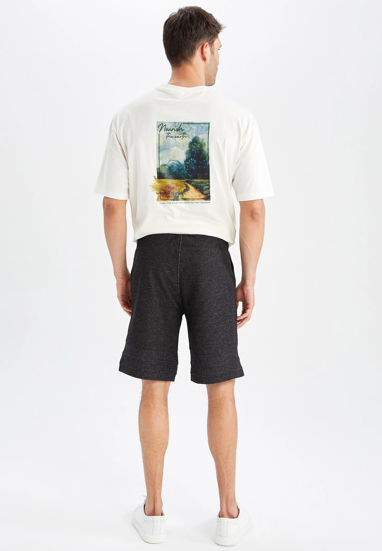 DeFacto Regular Fit- Pantalones Deportivos - Black 3 DeFacto Regular Fit- Pantalones Deportivos - Black - Imagen 3