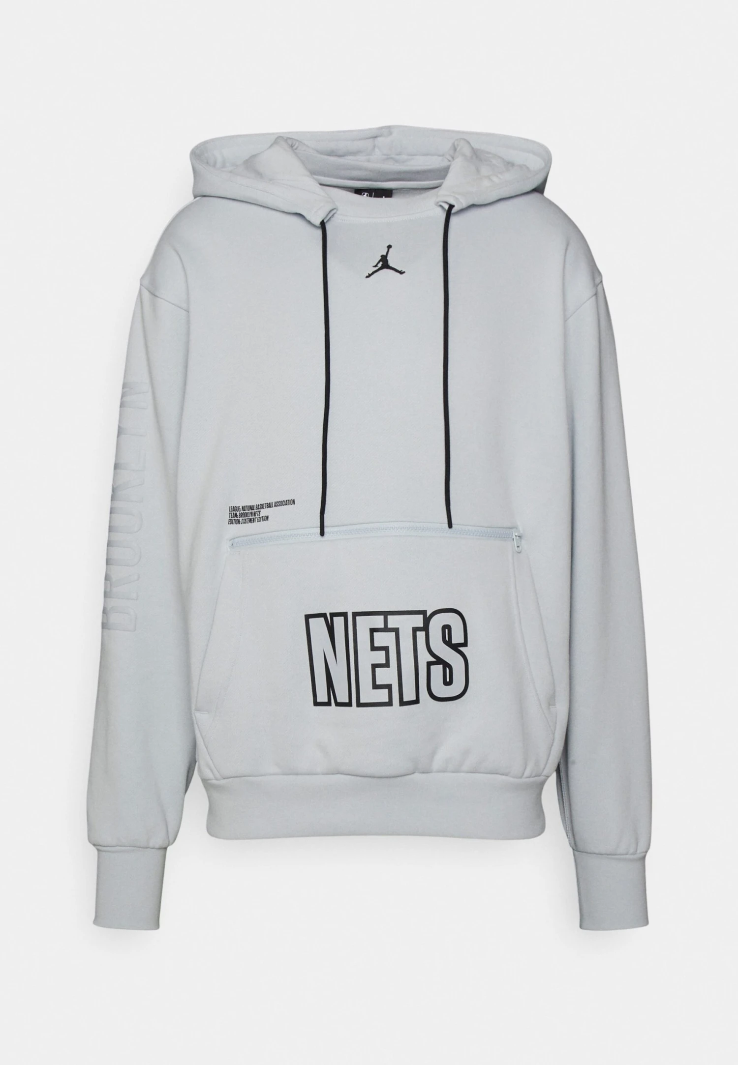 Nike Performance Brooklyn Nets Courtside Statement - Jersey Con Capucha - Pure Platinum 5 Nike Performance Brooklyn Nets Courtside Statement - Jersey Con Capucha - Pure Platinum - Imagen 5