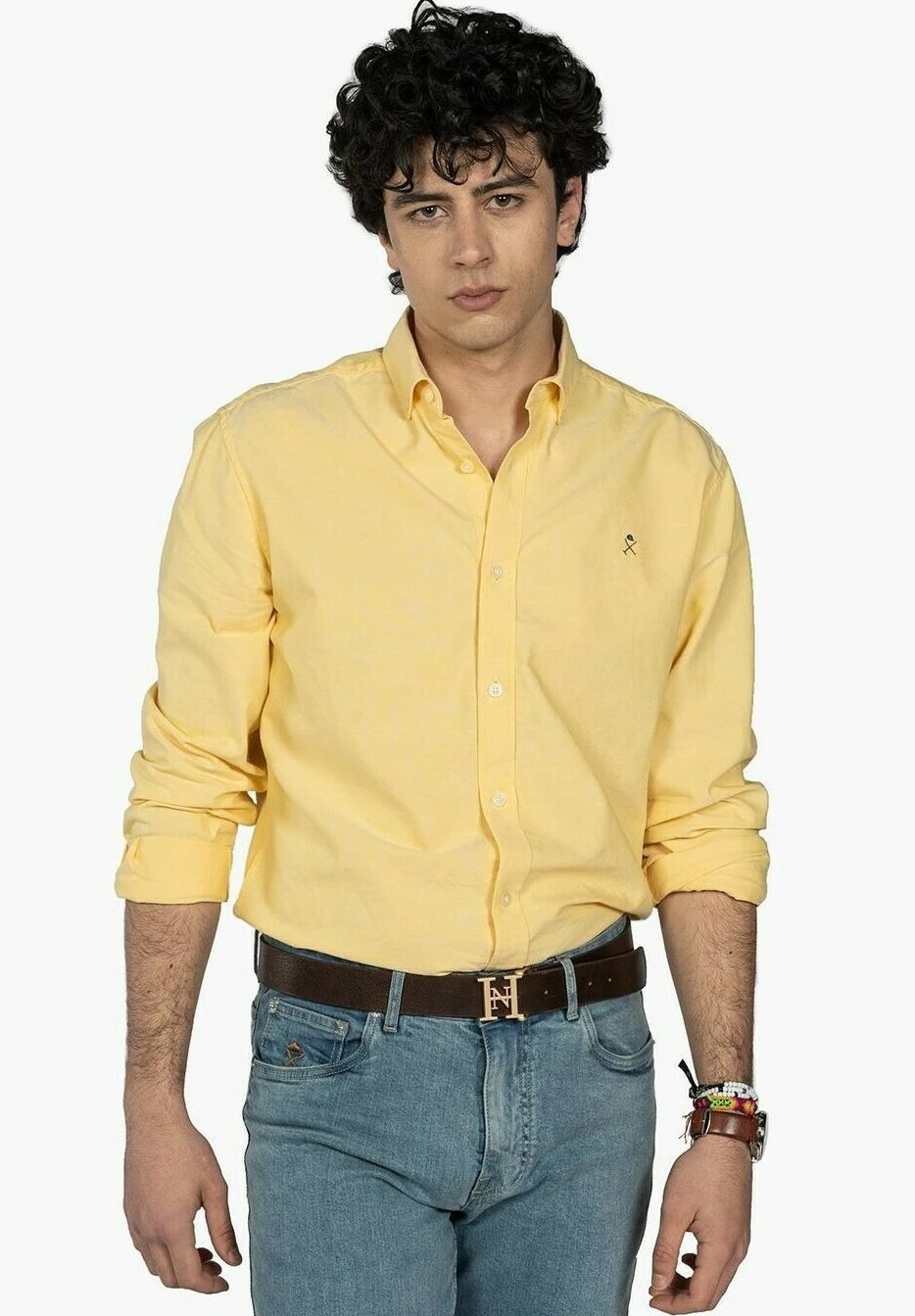 Básica Oxford Colours - Camisa - Yellow 1 Básica Oxford Colours - Camisa - Yellow