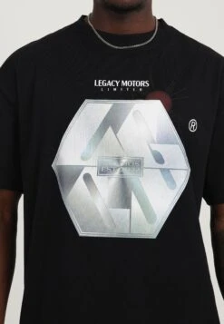 Unisex - Camiseta Estampada - Black -Blends Moda Tienda 65c378c939944254a7c99ec2430d71f9