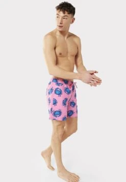 Crab Print - Bañador - Bright Pink -Blends Moda Tienda 666d2b0928ca4b739a78549ffc8dc620