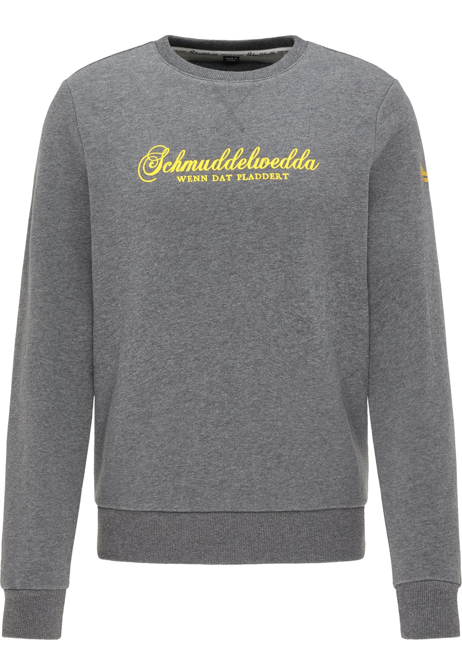 Schmuddelwedda Sudadera - Grau Melange 5 Schmuddelwedda Sudadera - Grau Melange - Imagen 5