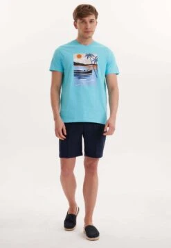 View Boat - Camiseta Estampada - Blue Curacao -Blends Moda Tienda 693f0d85ceba4fcc962ce5c2605ed959