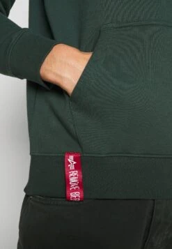 Alpha Industries Hoody - Jersey Con Capucha - Navy Green -Blends Moda Tienda 696842937676471cb3427cac9ade90fb