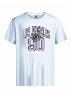 Jack & Jones Crew Neck - Camiseta Estampada - White