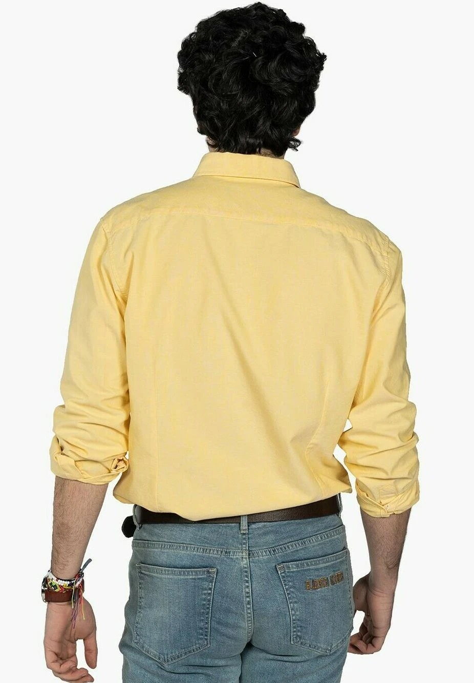 Básica Oxford Colours - Camisa - Yellow 3 Básica Oxford Colours - Camisa - Yellow - Imagen 3