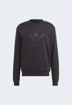 Adidas Originals Graphics Monogram Crew- Sudadera - Black -Blends Moda Tienda 6fcd9d863def4fc088d56acf36c93b8d