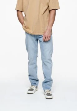 Pegador Carpe Distressed Ankle- Vaqueros Rectos - Washed Light Blue
