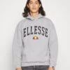 Ellesse Duke Hoody - Jersey Con Capucha - Grey Marl