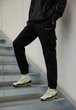 Cuff Pant - Pantalones Cargo - Black