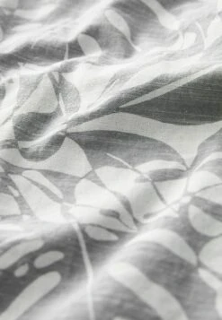 Next Short Sleeve Floral Standard - Camisa - Grey White -Blends Moda Tienda 798409cbc86b4fccb4bc9daccb1655b2