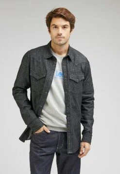 Lee Regular Western- Camisa - Washed Black