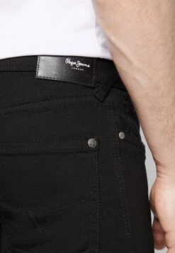 Pepe Jeans Hatch - Vaqueros Slim Fit - Black Denim -Blends Moda Tienda 7aed8f1d27d6420bb69a0e876179cd9a
