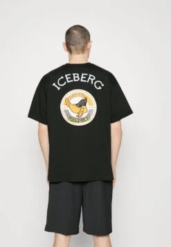 Iceberg Camiseta Estampada - Nero 8 Iceberg Camiseta Estampada - Nero -Blends Moda Tienda 7b1cdc26d8fe4effa3709bb822bd7c52