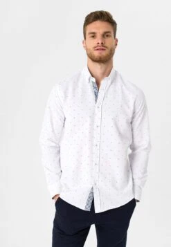 Camisa - White/Baby Blue -Blends Moda Tienda 7d15ec24340a400fb6ed8cde99fcc56c