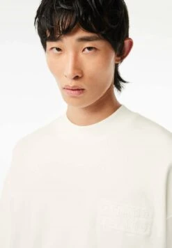 Lacoste Sudadera - Blanc -Blends Moda Tienda 802e05a13f3e402484414120eb4e1abb