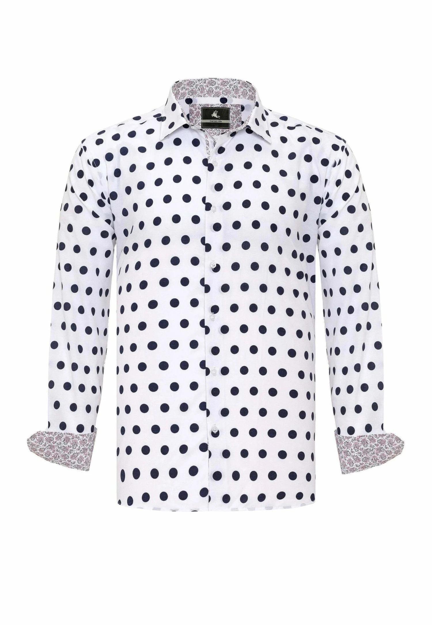 Casual- Camisa - White Navy 1 Casual- Camisa - White Navy