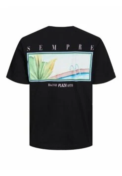 Jack & Jones Camiseta Estampada - Black 15 Jack & Jones Camiseta Estampada - Black -Blends Moda Tienda 8306012e05d2436085172f74437c1397