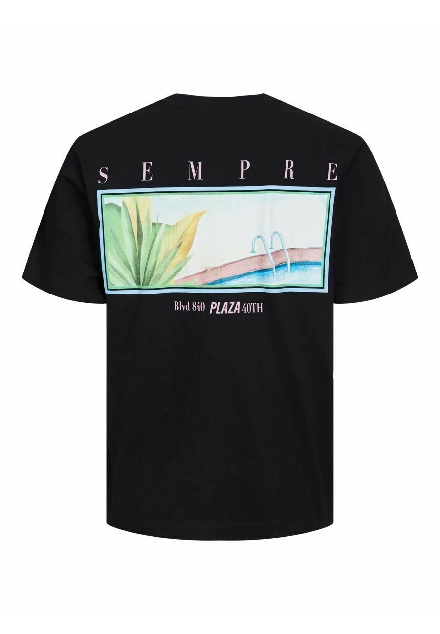 Jack & Jones Camiseta Estampada - Black 8 Jack & Jones Camiseta Estampada - Black - Imagen 8