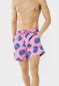 Crab Print - Bañador - Bright Pink