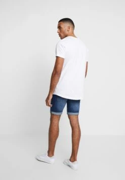 Indicode Jeans Kaden Holes - Shorts Vaqueros - Medium Indigo -Blends Moda Tienda 85949b71f1624d39a43696f2b4602777