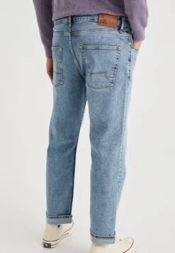 WE FASHION Met Comfort Stretch - Vaqueros Rectos - Blue 7 WE FASHION Met Comfort Stretch - Vaqueros Rectos - Blue -Blends Moda Tienda 876868813c4542e7a2b25e1b85df396b