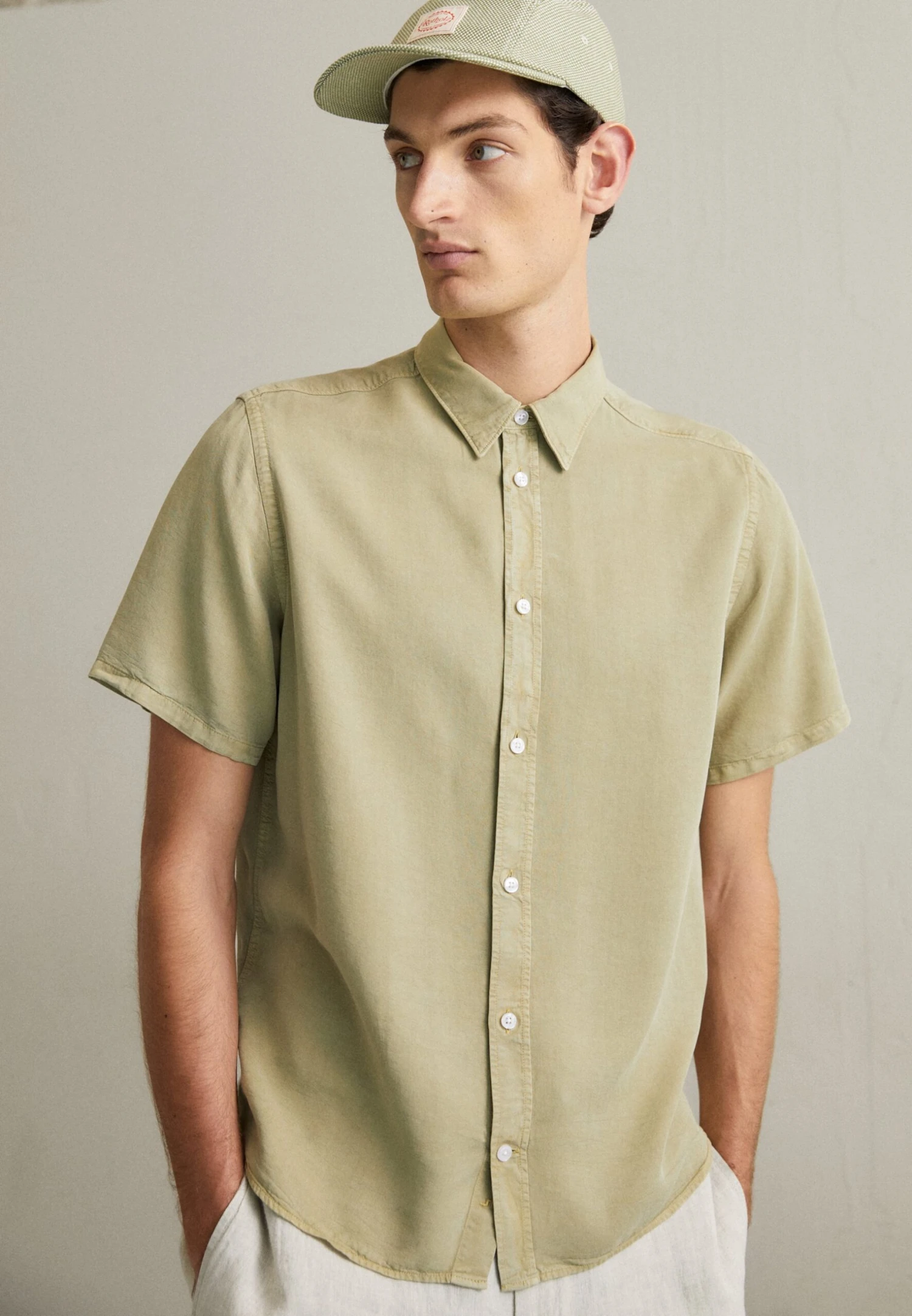 J.Lindeberg Comfort - Camisa - Aloe 1 J.Lindeberg Comfort - Camisa - Aloe