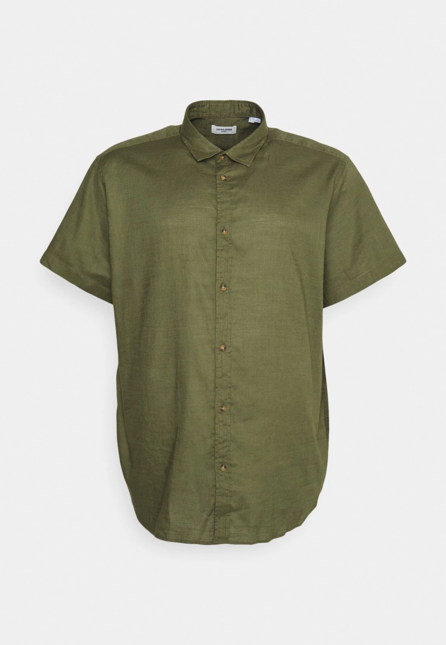 Jack & Jones Jjslub Shirt Plus - Camisa - Olive Night 5 Jack & Jones Jjslub Shirt Plus - Camisa - Olive Night - Imagen 5