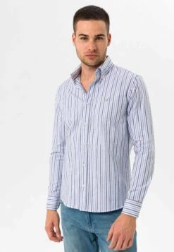 Oxford- Camisa - Blue Grey Stripped 14 Oxford- Camisa - Blue Grey Stripped -Blends Moda Tienda 8e430482bfac4c719fa5f102558f0cd6