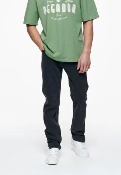 Pegador Carpe Distressed Ankle- Vaqueros Rectos - Washed Black