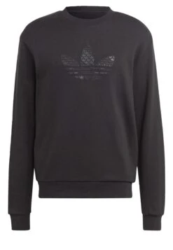 Adidas Originals Graphics Monogram Crew- Sudadera - Black -Blends Moda Tienda 94e35d40e64d46e9bdfc3f73376ec411